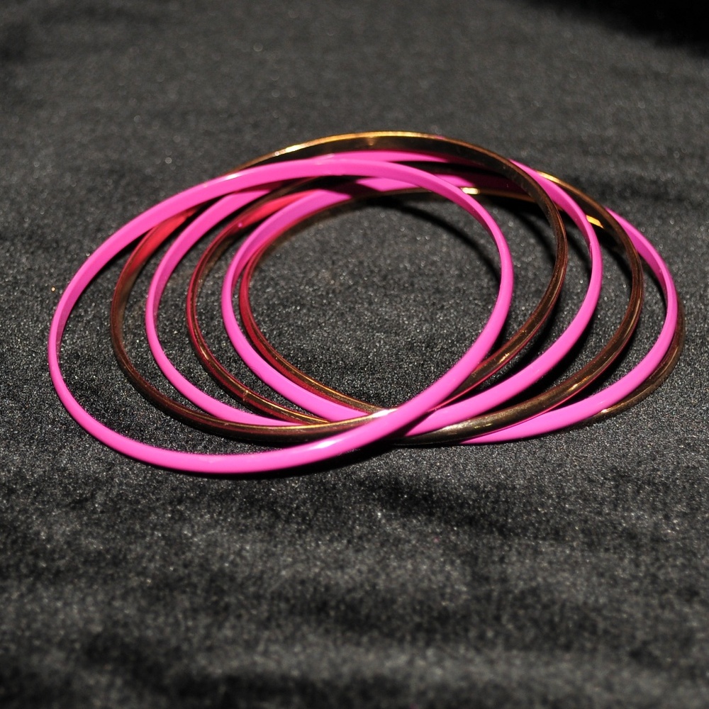 Pink & Gold‎ Bracelet 2038